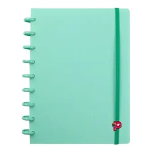 Caderno Inteligente popdisc verde agua