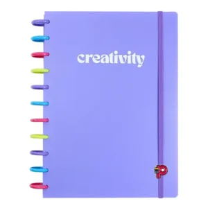 Caderno Inteligente popdisc roxo