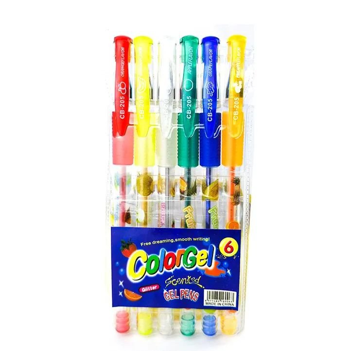 Canetinha colorgel 6 uni