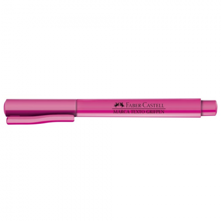 Marca texto faber castel rosa escuro