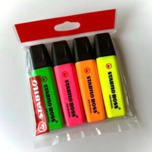 Kit Marca texto Stabilo boss