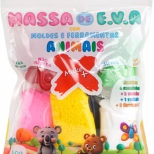 Massa de e.v.a moldes e ferramentas