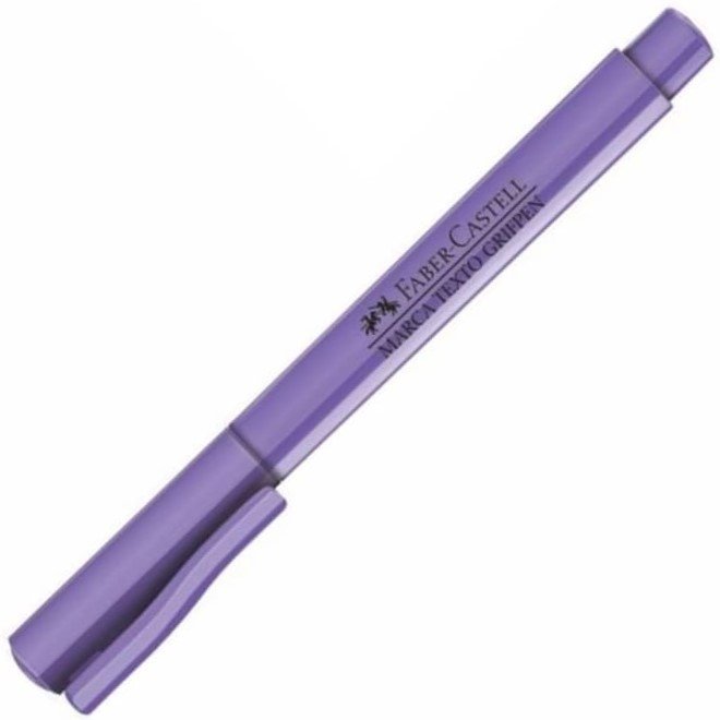 Marca texto faber castel roxo