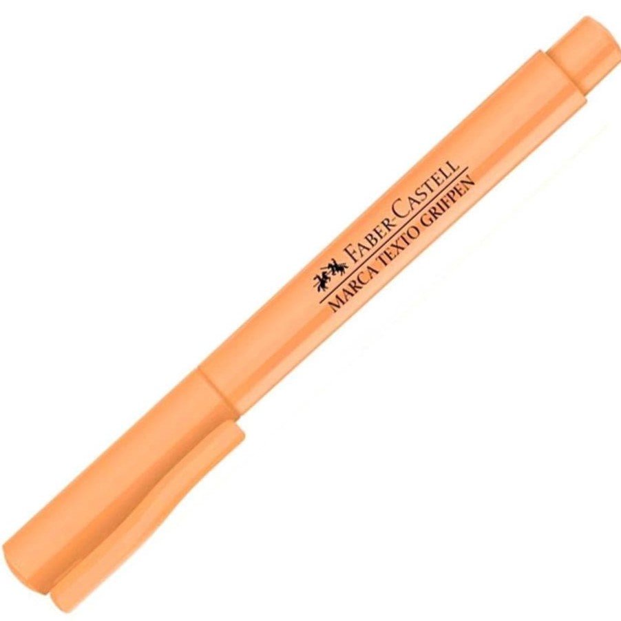 Marca texto faber castel laranja