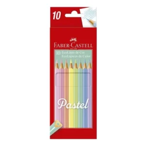 Lapis de cor pastel faber castell 10uni