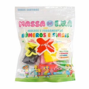 Massa de e.v.a moldes e ferramentas
