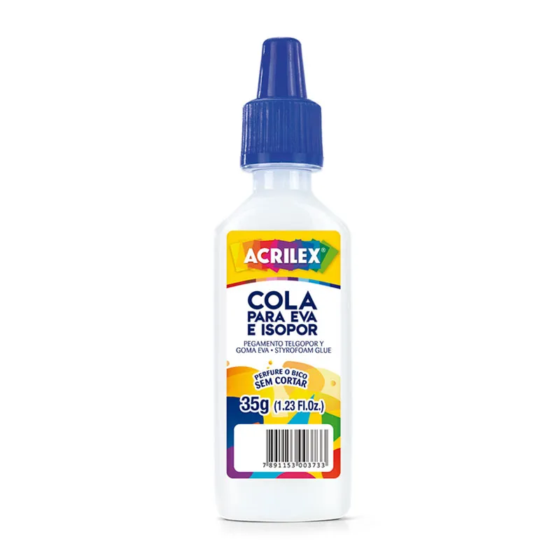Cola para Eva e isopor