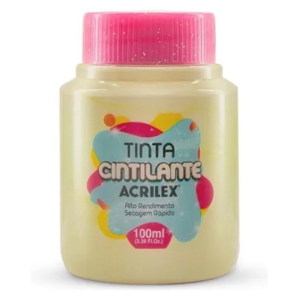 Tinta Cintilante amarela
