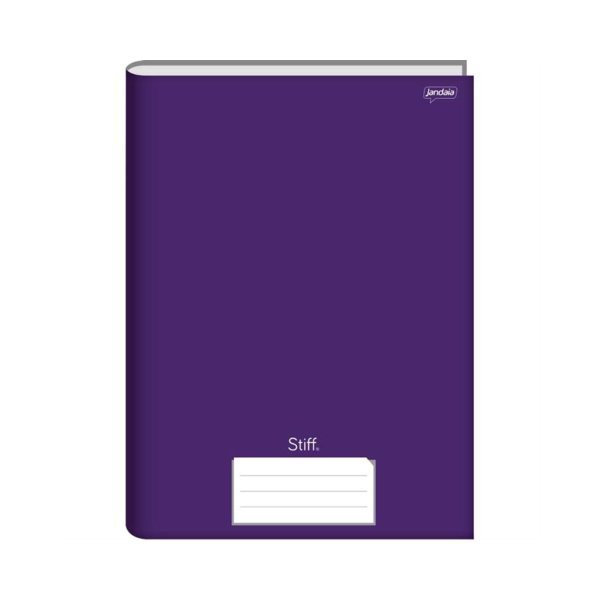 Caderno Stiff roxo