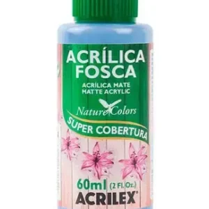 Tinta acrilica fosca azul