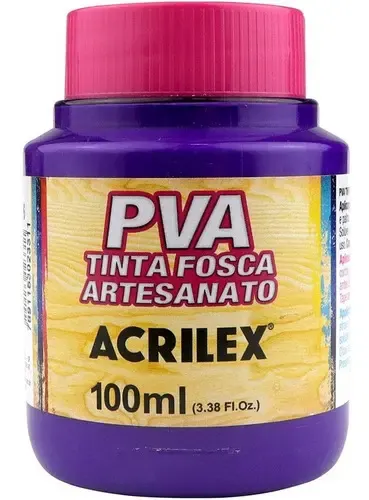 Tinta PVA roxa