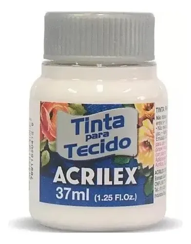 Tinta de tecido branca