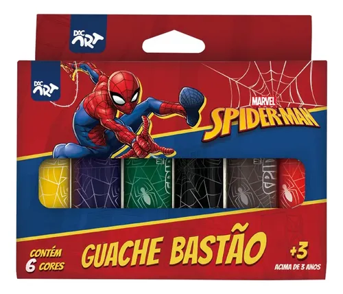 Guache bastao Spiderman