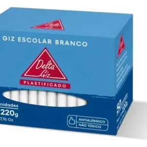 Giz escolar branco