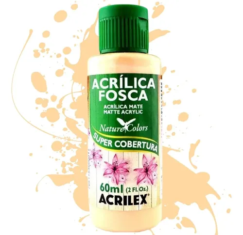 Tinta acrilica fosca bege