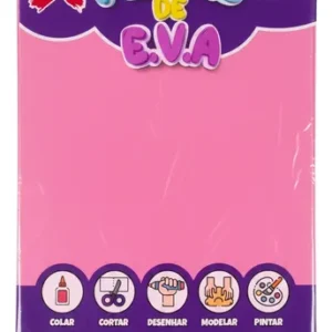 Placas de E.V.A rosa