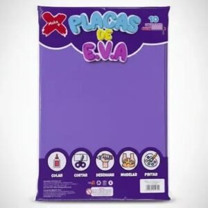 Placas de E.V.A roxo