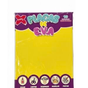 Placa de E.V.A amarelo