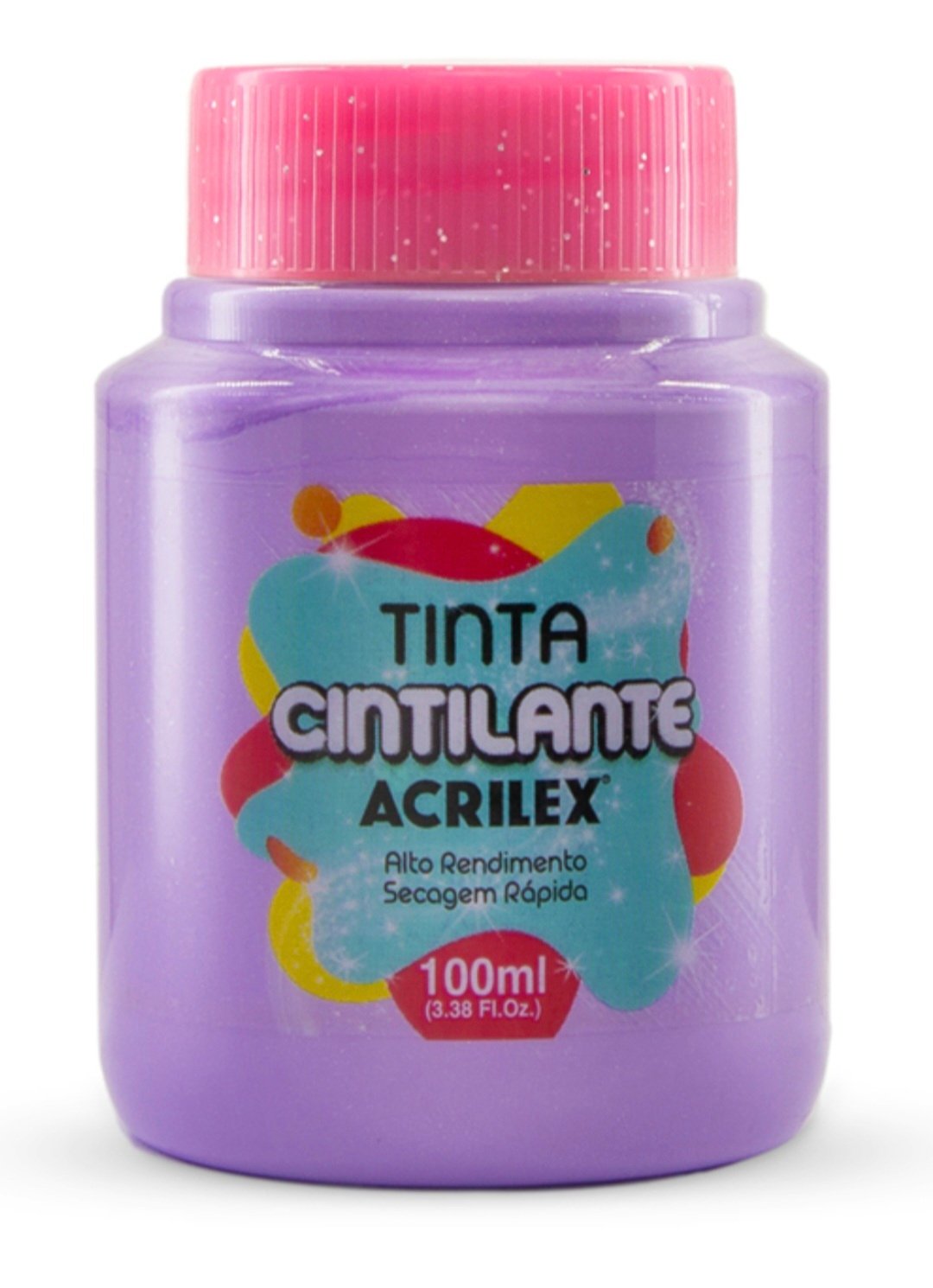 Tinta Cintilante roxa