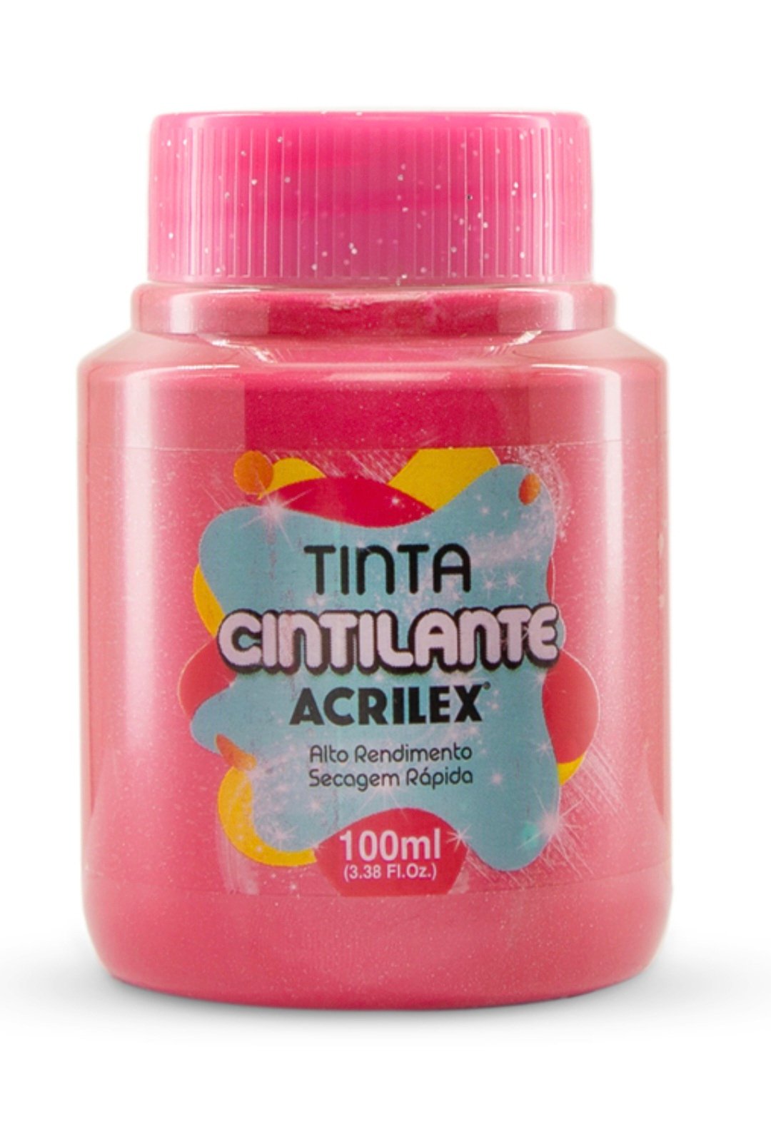 Tinta Cintilante rosa