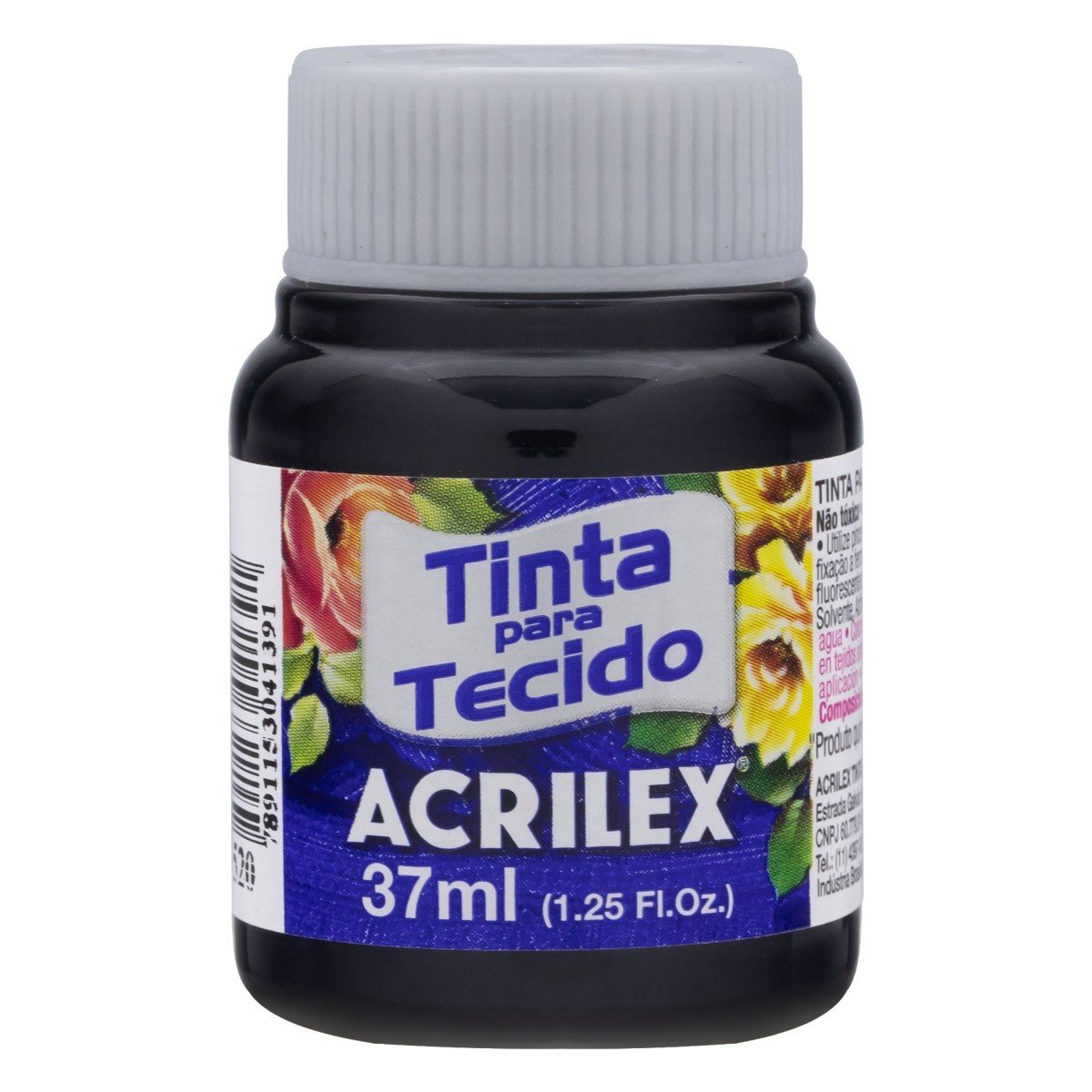 Tinta de tecido preta - Imagem 2
