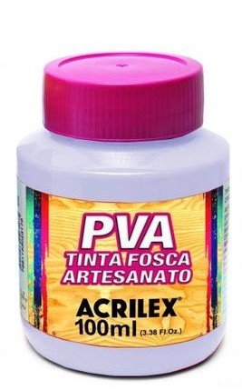 Tinta PVA roxa clara