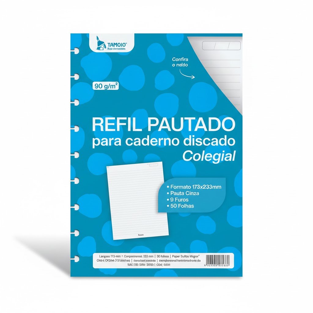 Refil Pautado Tamoio