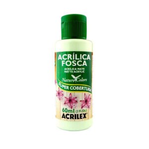 Tinta acrilica fosca verde