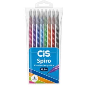 canetas esferográficas CiS Spiro Glow