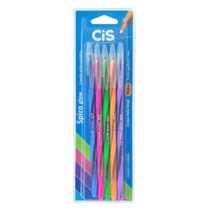 canetas esferográficas CiS Spiro Glow