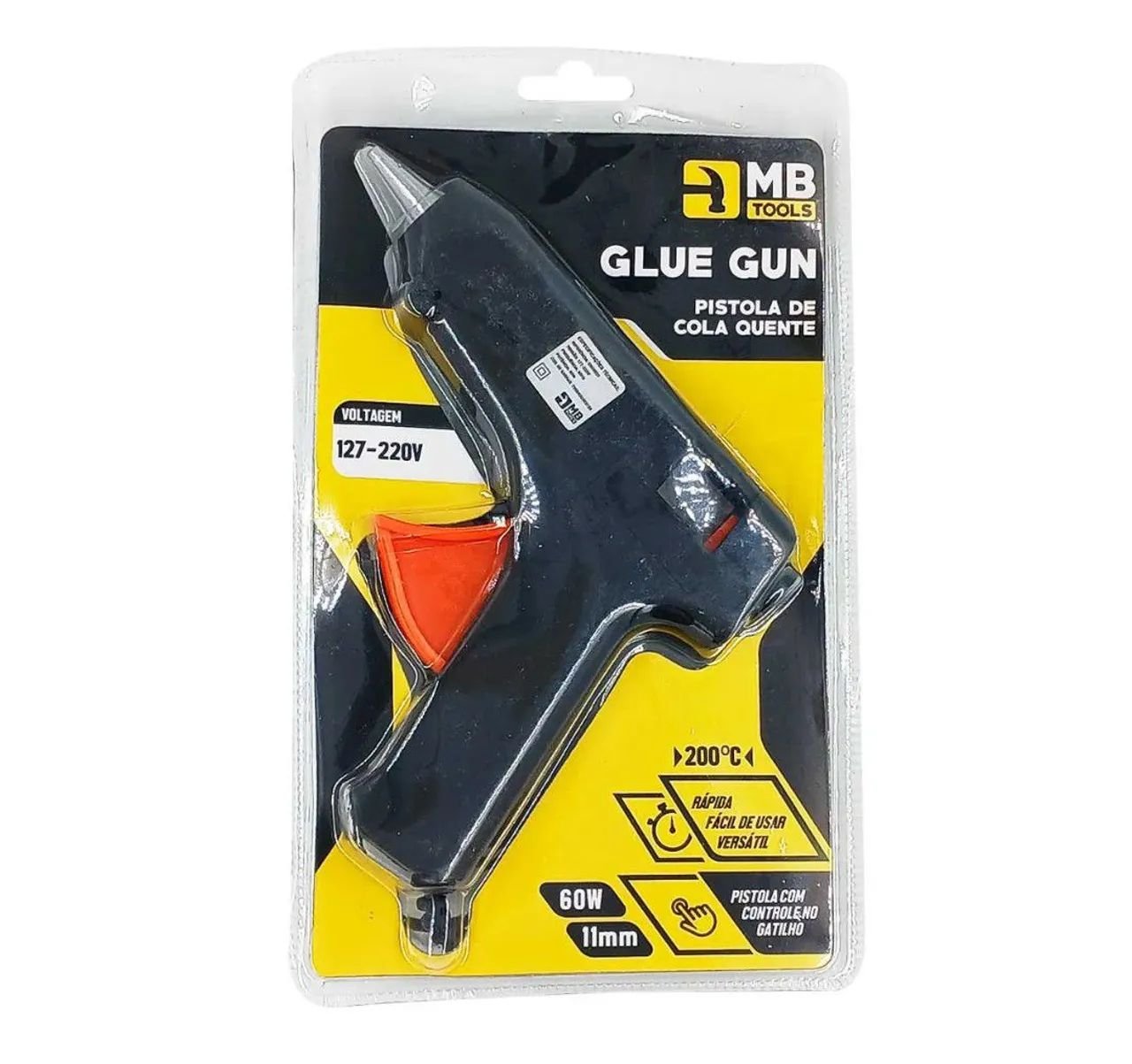 Pistola de cola quente glue gun pequena