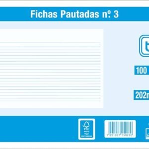 Fichas pautadas