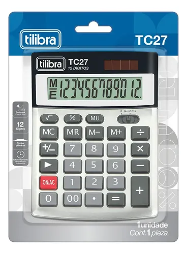 Calculadora tilibra tc27