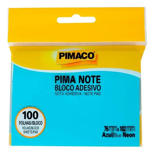 Bloco adesivo pimaco