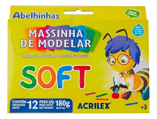 Massinha de Modelar Soft Acrilex