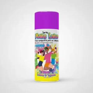 Spray de cabelo meke loko roxo
