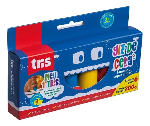 Giz de cera super jumbo