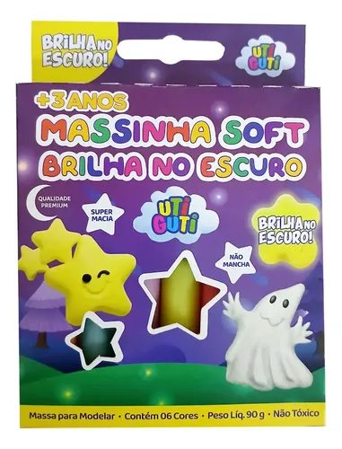Massinha Soft brilha no escuto