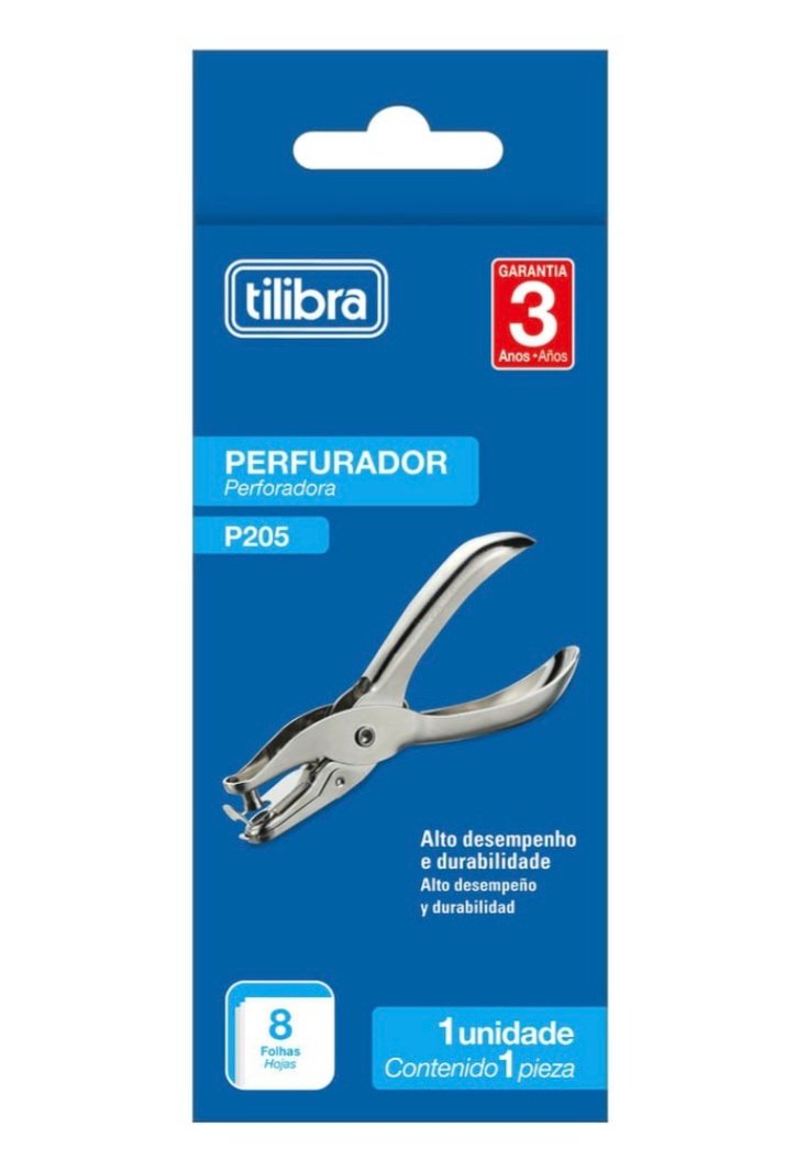 Perfurador de papel tilibra