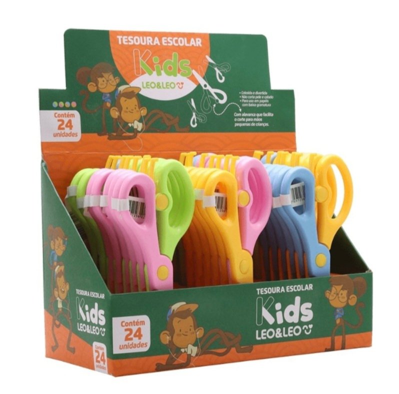 Tesoura Kids leo&leo
