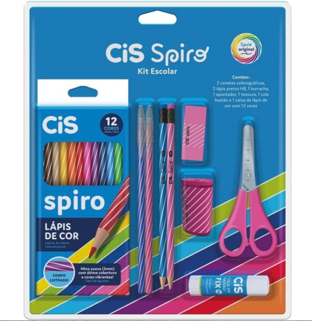 Kit Escolar CiS Spiro completo