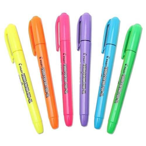 marcadores de texto Pilot Lumi Color 200-SL