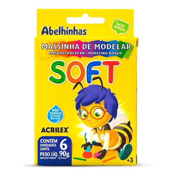 Massinha de Modelar Soft Acrilex