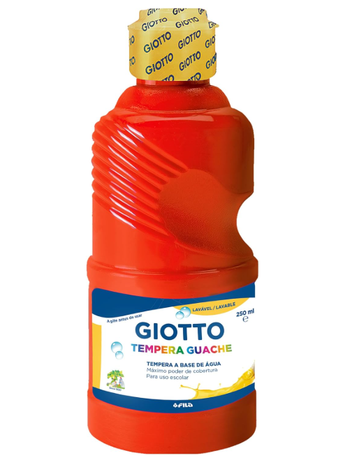Tinta giotto vermelha