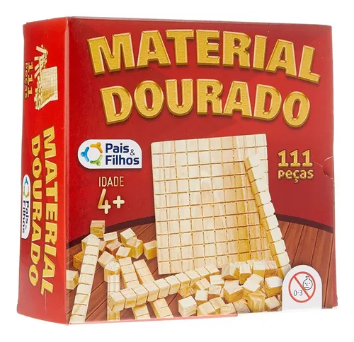 Marerial dourado 111 peças