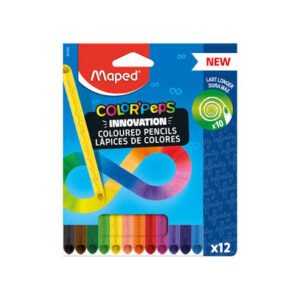 lapis de cor maped infinity 12 cores