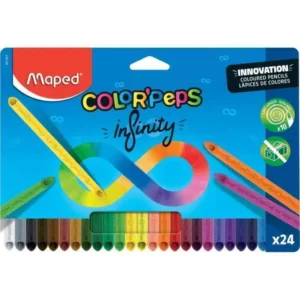 lapis de cor maped infinity 24 cores